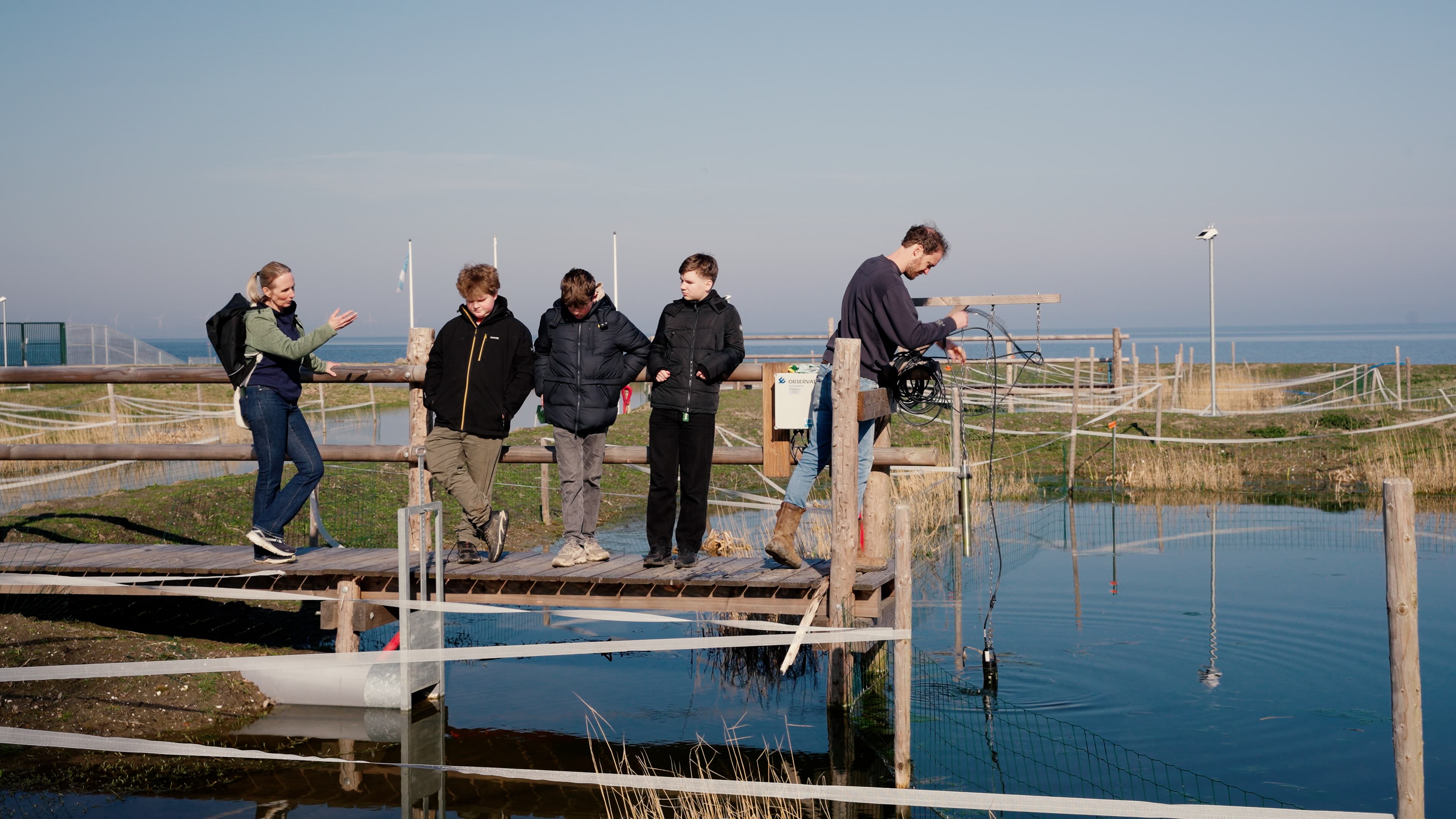 Mee(r)Makers werken samen in en rond de Klimaatbuffer IJsselmeer